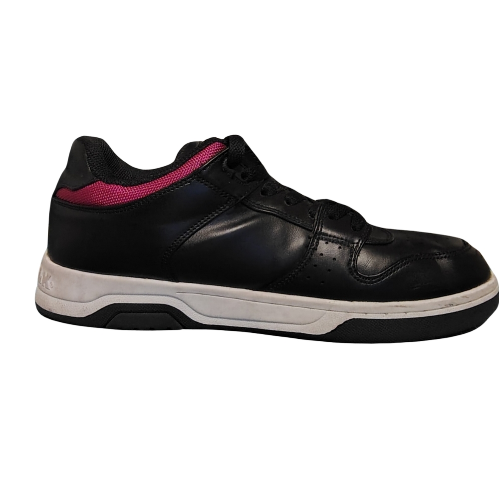 Airwalk Women's Skate/Walking Black Leather Shoes Bright Colorful Design Size 9 - Picture 2 of 5